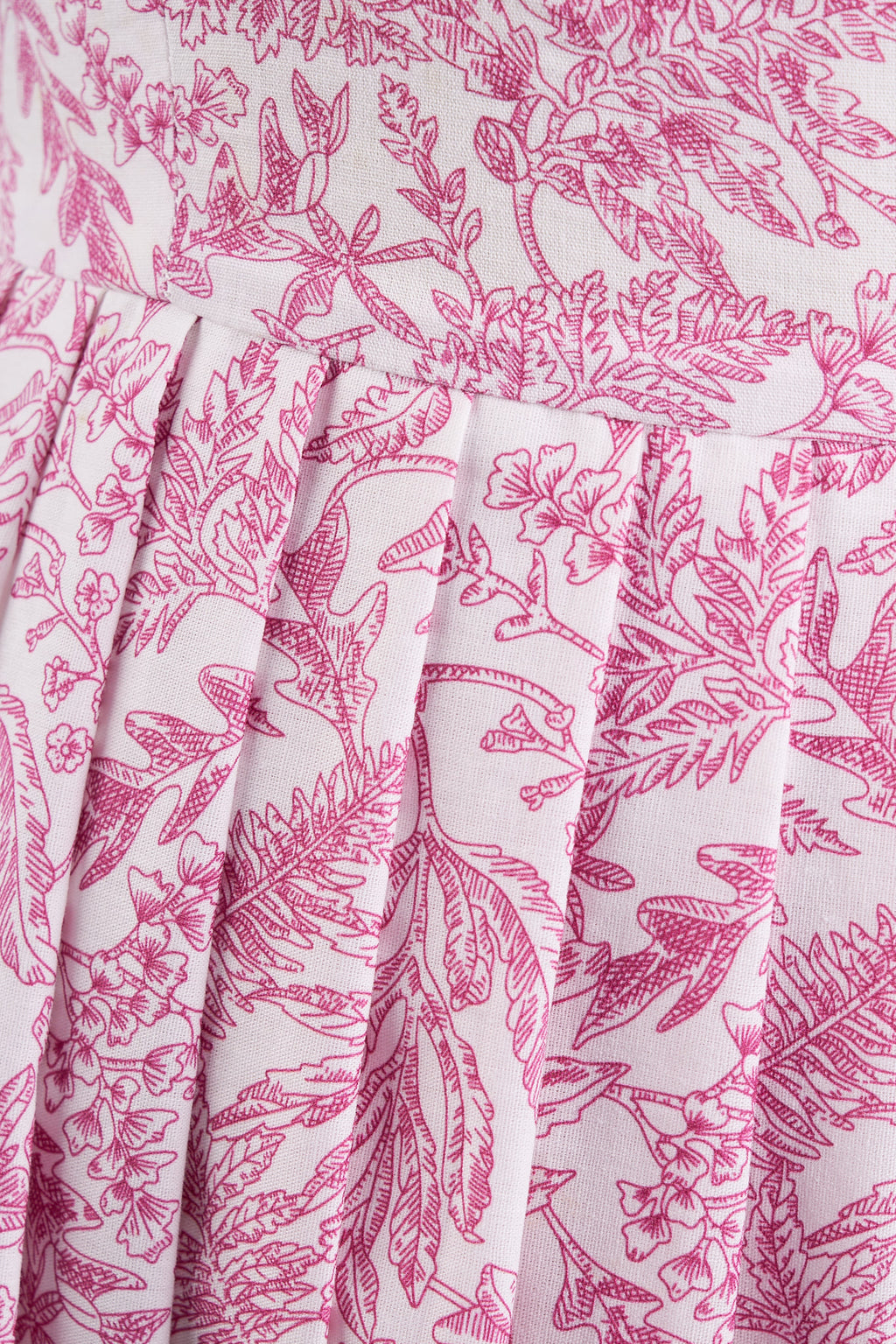 Tie Knife Pleat Ultra-Short Qipao