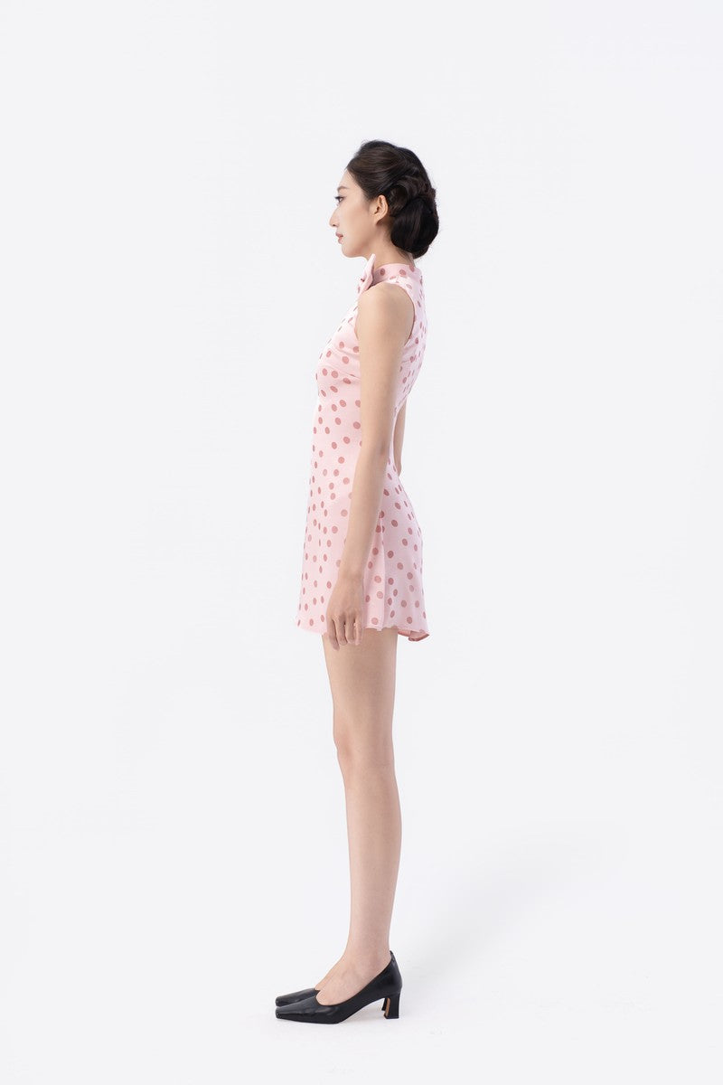 Bow Flutter Miniskirt