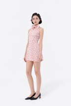 Bow Flutter Miniskirt