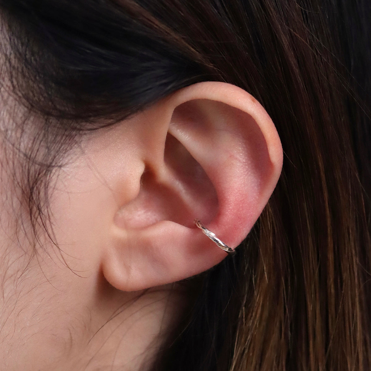 Twisted line ear cuff-2