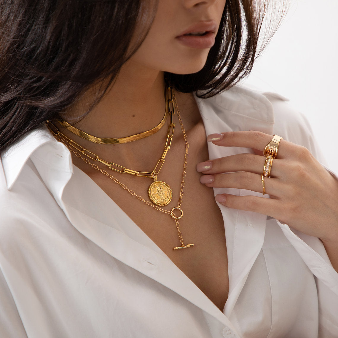 Adjustable T Bar Lariat