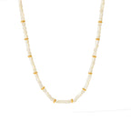 White Shell Bead Necklace – Beach Day Essential