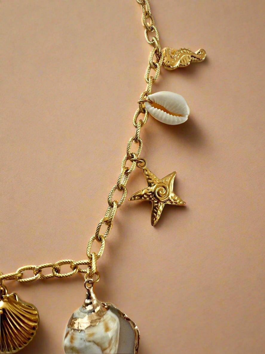 Sea Charm Necklace-3