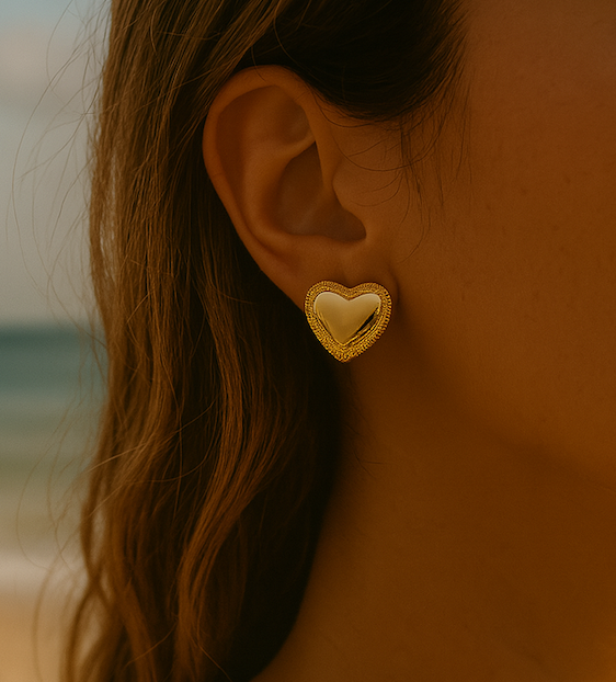 Heart Studs