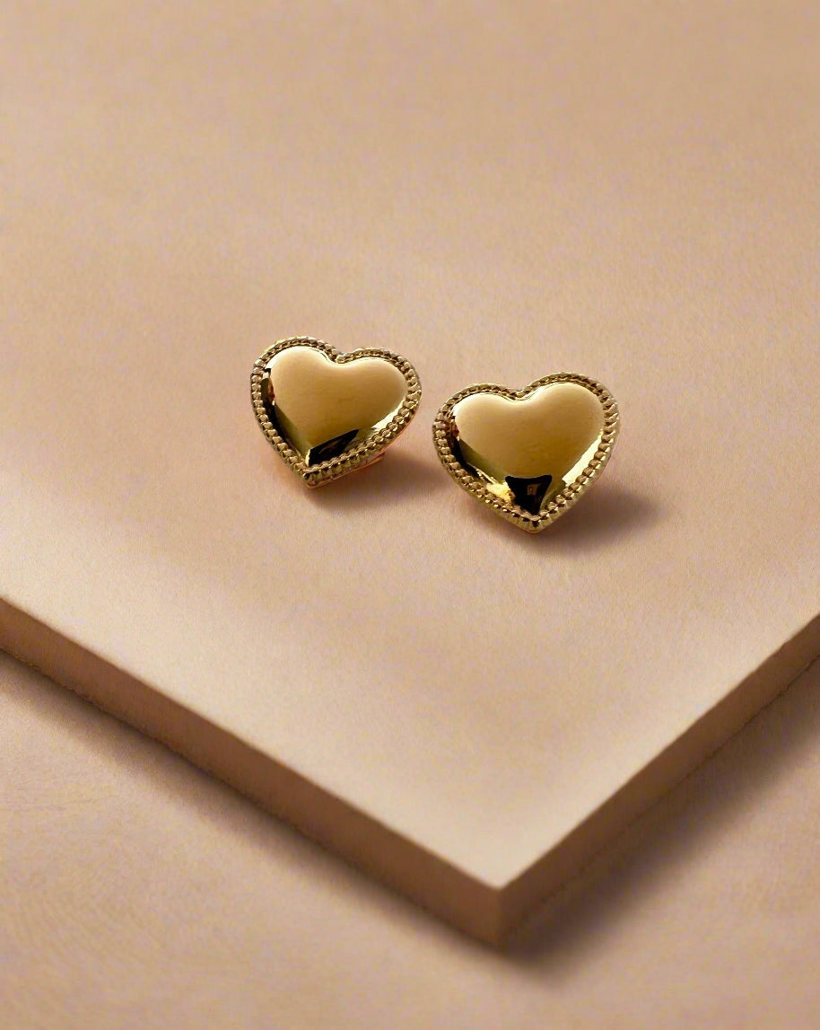 Heart Studs